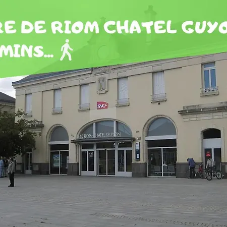 Daire L'eledaurat - Centre - Ideal Professionnel - Proche Clermont Ferrand Riom